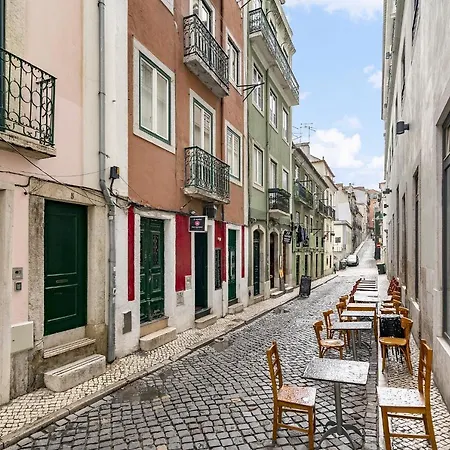 Whome Bairro Alto 2-bed Location Fully Equipped Appartamento *
